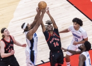 米兰捕鱼-猛龙横扫76人，大比分取胜