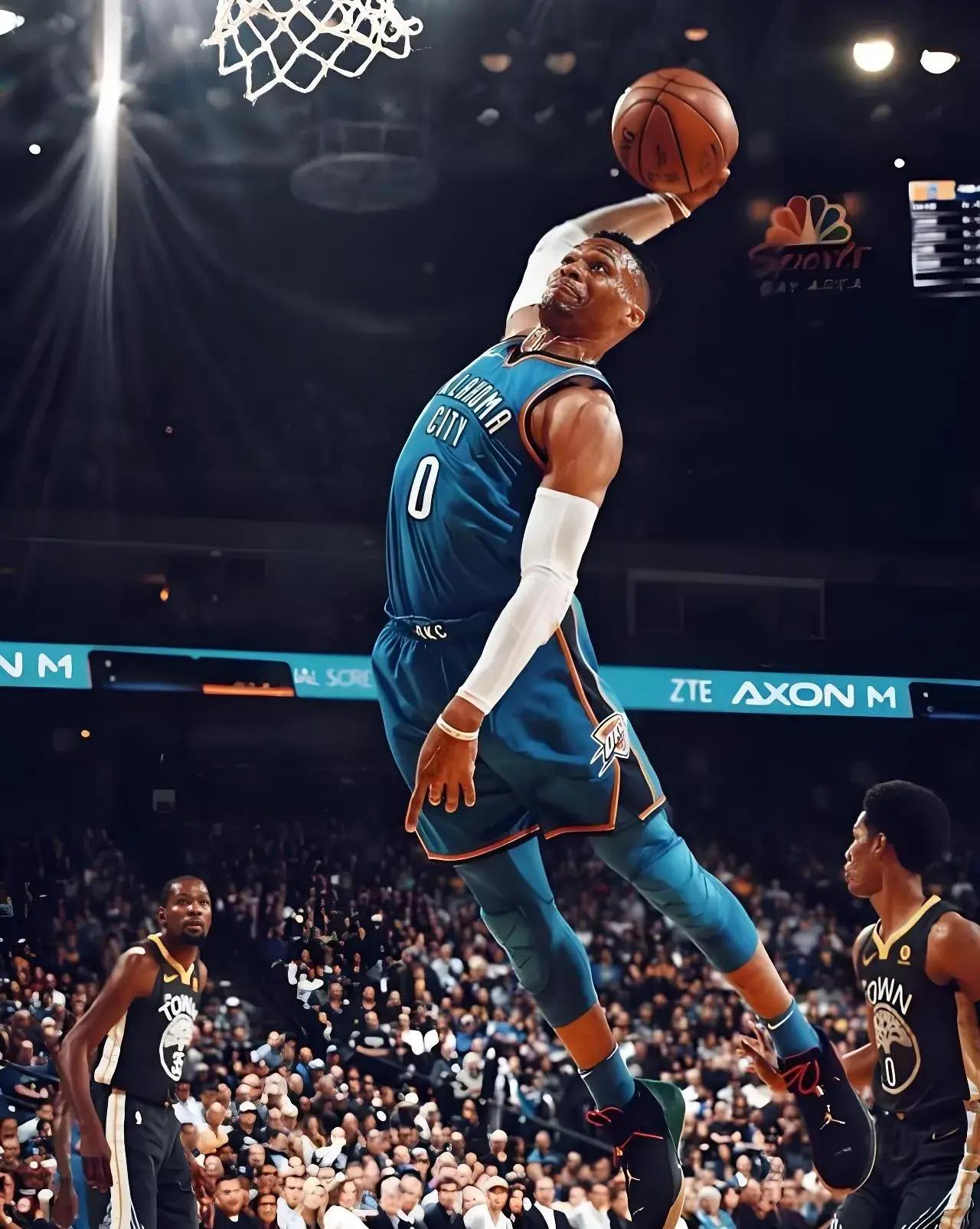 魔术击败凯尔特人，威少全能表现