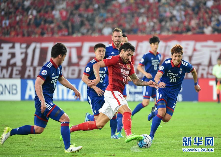 广州恒大客场击败韩国球队,跻身亚冠16强 广州恒大客场击败韩国球队,跻身亚冠16强